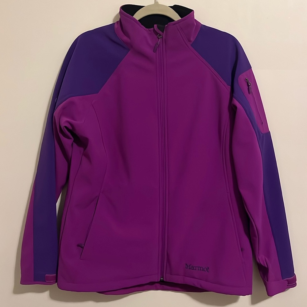 Marmot XL fleece lined jacket